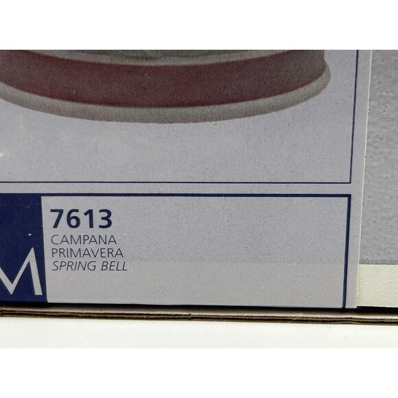 Lladró Collectors Society Spring Bell 1991 Porcelain Campana Primavera #7613 Box - Picture 12 of 12